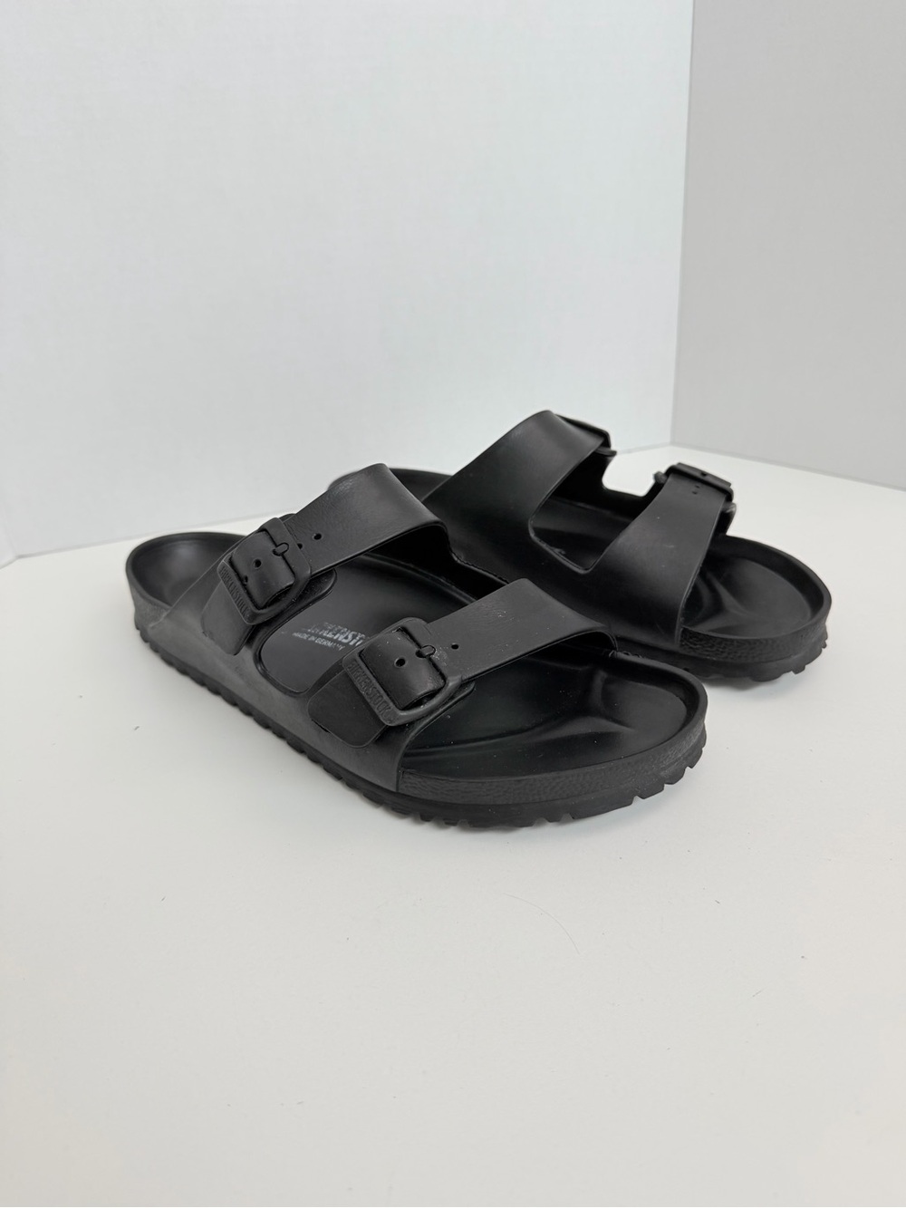Birkenstock Sandals Arizona Essentials EVA Plastic Comfort Black Mens 11 Unisex